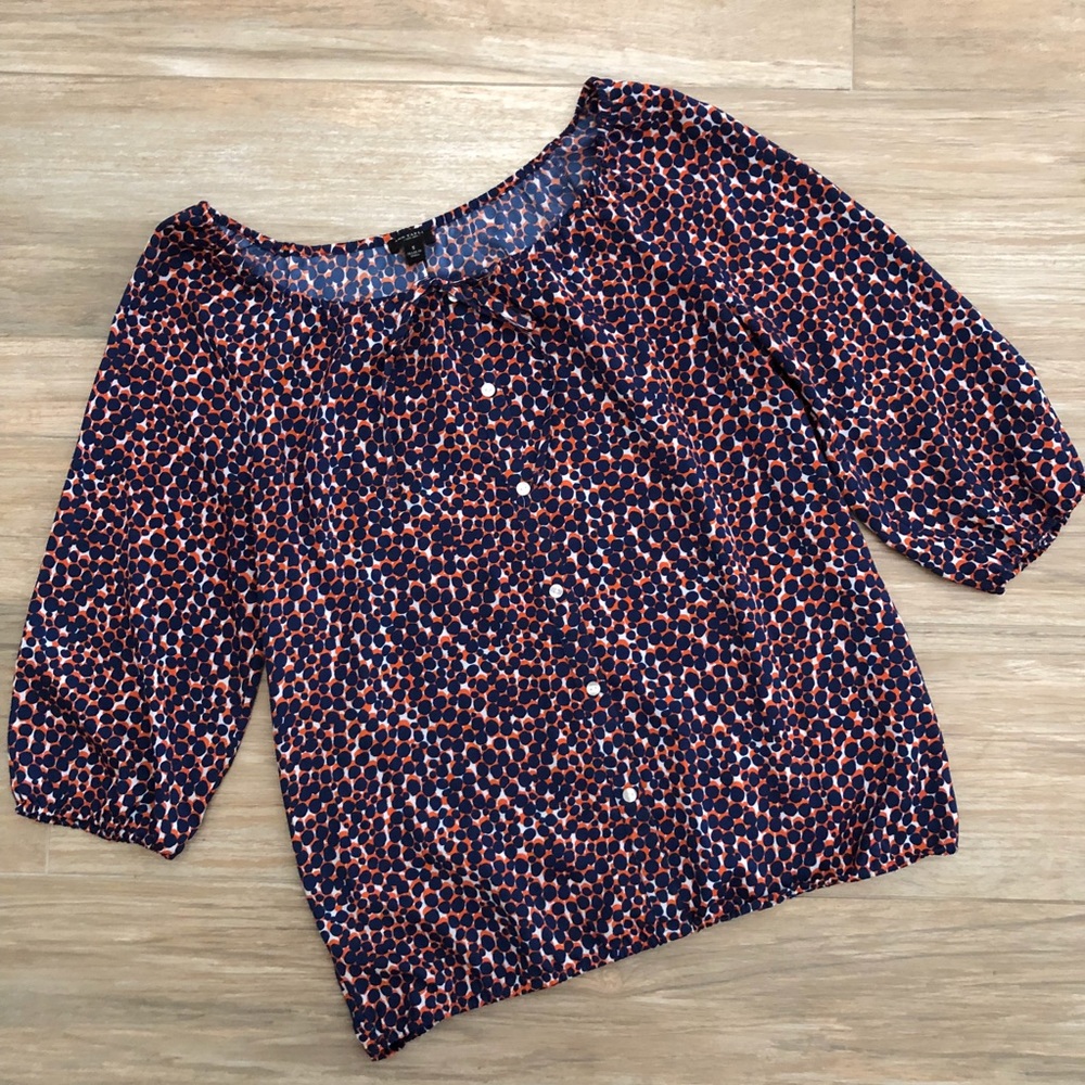 Ann Taylor Bubble Top Size Small